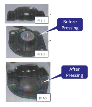 C Model Type 100KN Vertical Servo Press Machine Block Into Vulcanized Parts Assembly