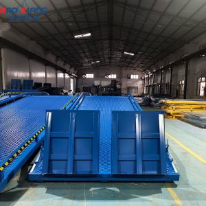 Buy cheap 10-Meter Manual Dock Ramp With 10-Ton Capacity For Efficient Heavy Loading product