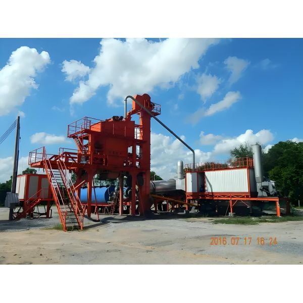80 Tph Asphalt Mixing Plant Concrete Bitumen Plant Portable