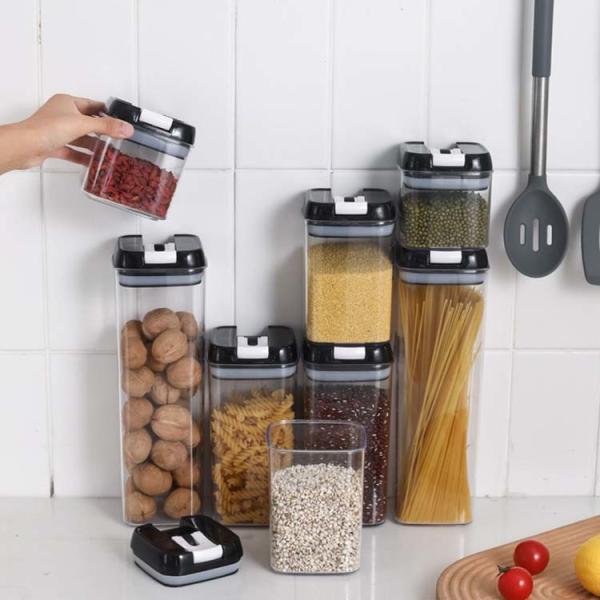 Quality 5 Grids Glass Food Storage Container Sets Transparent for sale