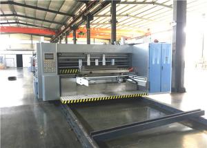 Corrugated Box Flexo Printer Slotter Machine Touch Screen Adjustment