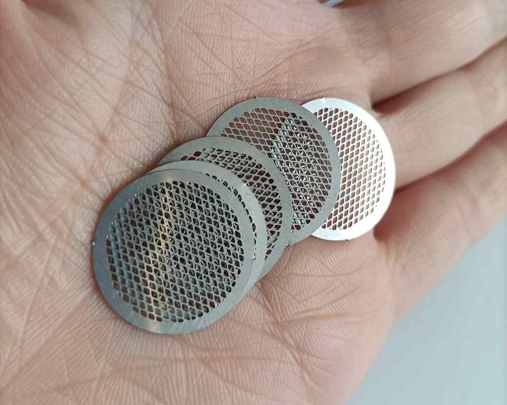 Plain Weave Etched Metal Filter Screen Mesh Stainless Steel Mesh Filter Discs