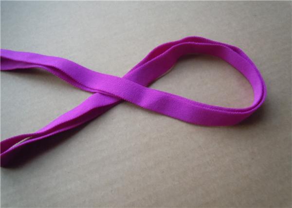 Quality Small Polyester Elastic Binding Tape / Knit Binding Tape Durable for sale