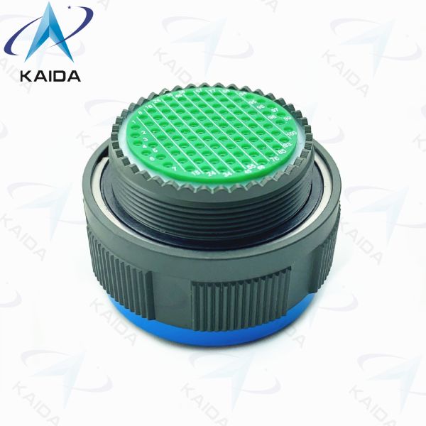 Cadmium Shell MIL-DTL-38999 Series 3 100 Female Pins Mil Dtl 38999 Power Connector