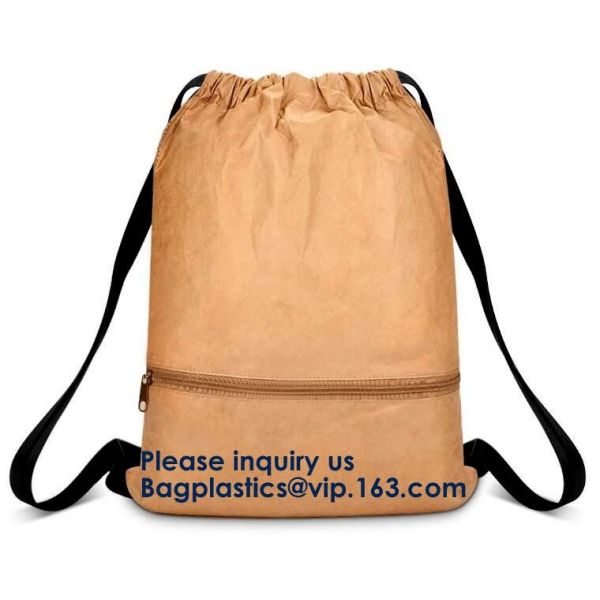 Reusable Promotional Green Tyvek Shopping Tote BagWaterproof Washable Eco k Handy Makeup Cosmetic Clutch Bag Cases