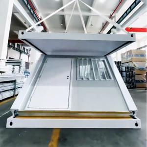 China Convenient Sustainable Solutions Folding House Container With 60% Wood Powder on sale