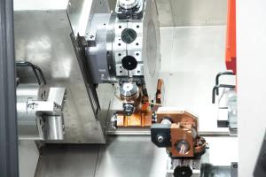 Buy cheap Powerful Multi Spindle Cnc Vertical Turret Lathe With Back Spindle product