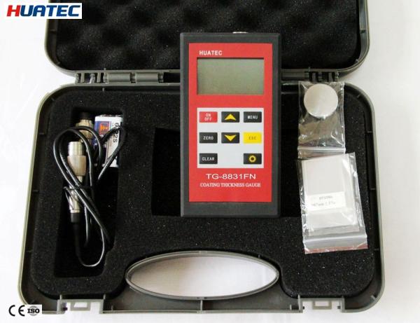 Quality Magnetism and backset automatic Coating Thickness Tester TG8831FN with 9V batteries for sale