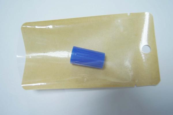 Quality Transparent Front Brown Kraft Paper Packaging Bag Heat Seal Pouch With Small Round Hang Hole for sale