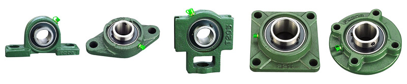 100% Chrome Steel Material UCF Pillow Block Bearing UCF205 for Agricultural Wood Planer