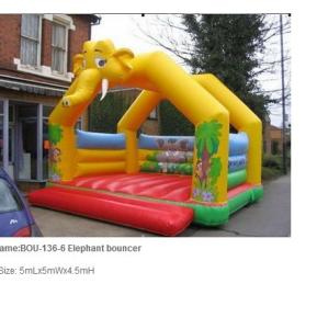 Buy cheap Inflatable Bouncer / INFLATABLE jump / inflatable elphane bouncer product