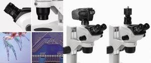 China Binocular Trinocular Stereo Zoom Microscope Various Accessories Complete Function on sale