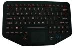 IP65 Wireless Bluetooth Industrial Keyboard Robust ABS With Touchpad Backlit