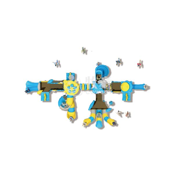 Free Design Safety 3-12 Years Old Plastic Kids Outdoor Park Playground MT-MLY0313