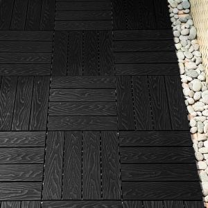 Buy cheap Commercial Outdoor Interlocking Patio Deck Tiles Hardwood Natural product