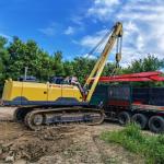Crawler Type Pipeline Pipelayer With Hydraulic Lifting Arm For Field Pipeline