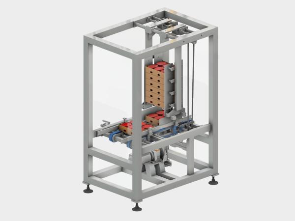 Quality Electromagnetic Continuous Automatic Box Stacking Machine 380V for sale