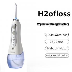 China 3 - 5H Charging Cordless Portable Water Flosser IPX7 With Massage Function on sale