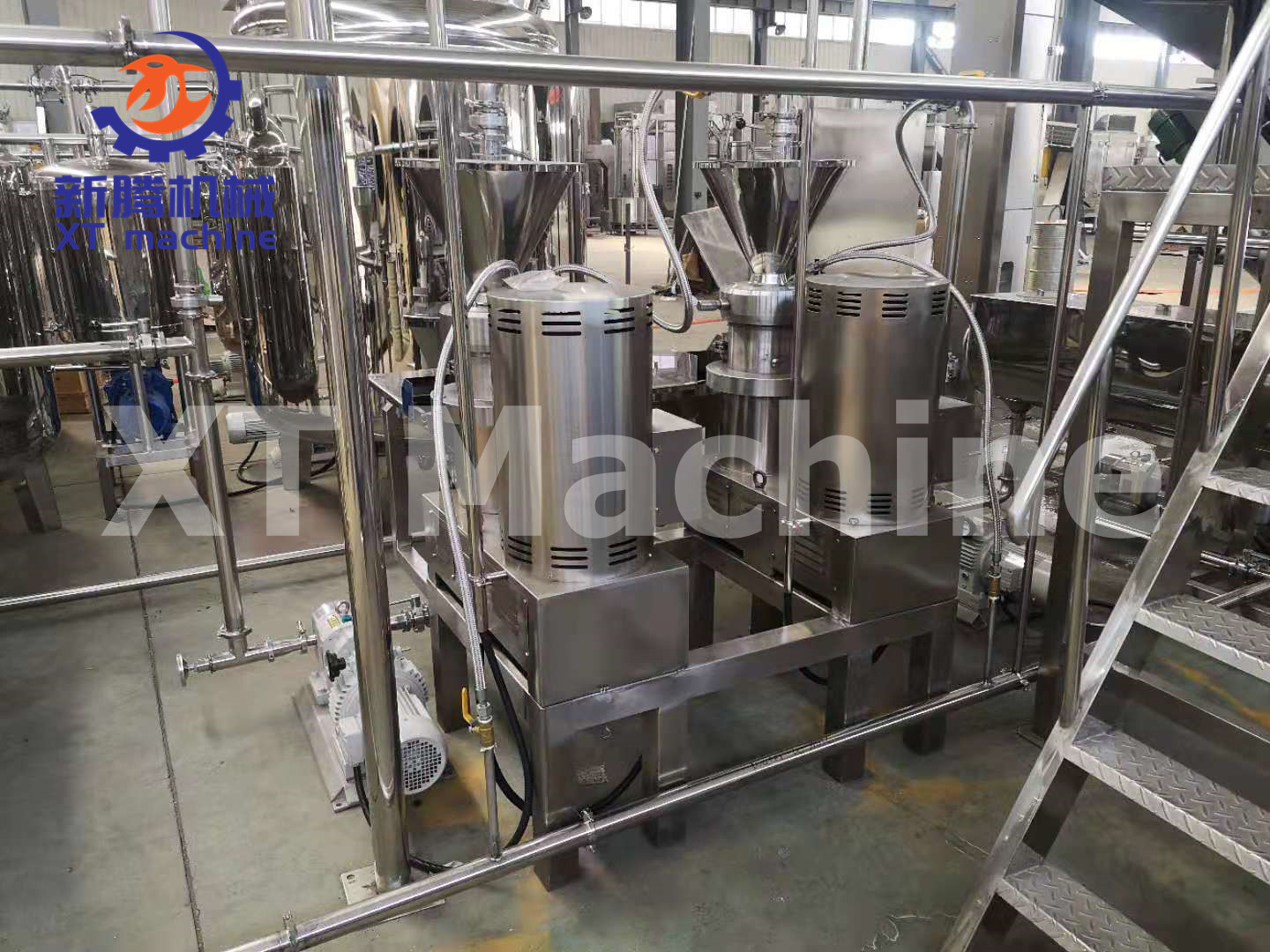 Salty Peanut Butter Grinding Machine Grinder Machine Processing Equipment