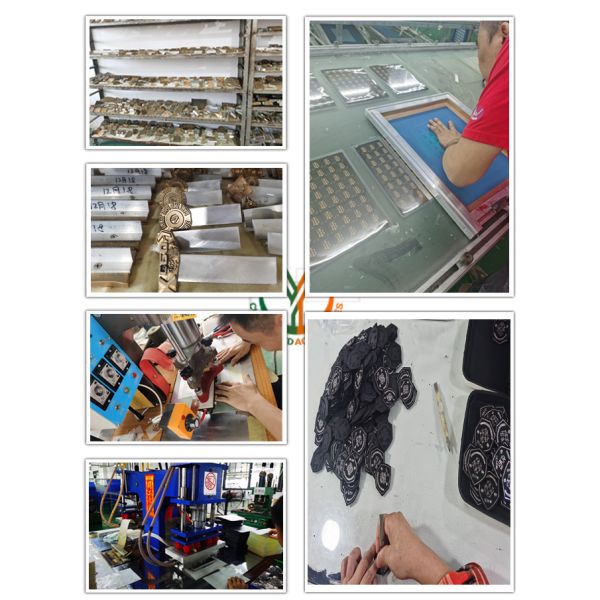 Black SGS 5cm 3M Reflective Velcro Patch High Frequency Technic