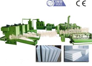 Heat Resistant Wadding Production Line / Mattress Making Machine With Thickness 3-200mm