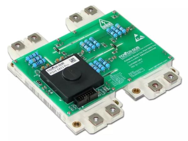 13 mm Unit six IGBT parallel application adapter plate, a layer of PCB to solve