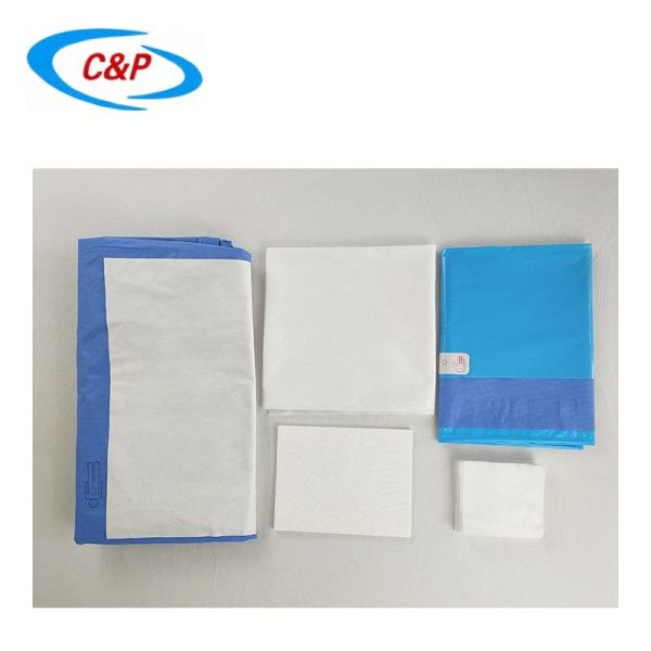 Incise Cesarean Sticky Surgical Drape Pack Individual Pouch For Hospital