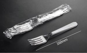 China Heavy Duty Clear Plastic Knives Forks Spoons Teaspoons Disposable Cutlery Party on sale