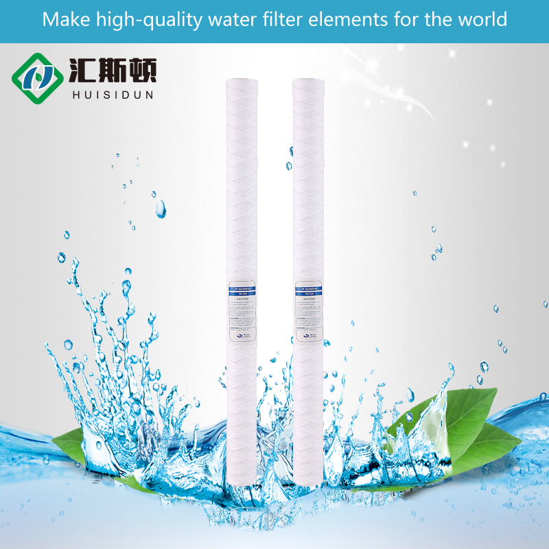 Food Filter Function PP Yarn String Wound Filter Cartridge with Lightweight Design