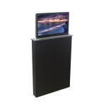 Conference room double screen computer lcd monitor lift mechanism with two side