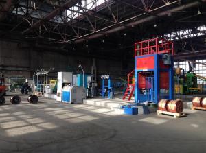 High Durability Wire Take Up Machine 22KW WF800 Coiler For Rod Breakdown Machine