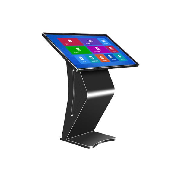 Quality 43 55 65 Inch Floor Standing Advertising Digital Totem Display LCD Waterproof Indoor Signage Touch Screen Self Service Kiosk for sale