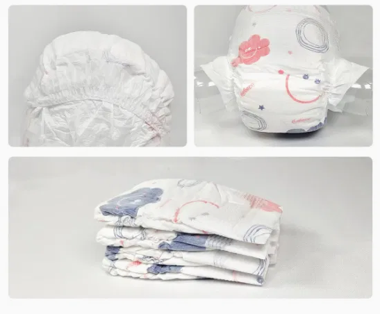 Anti-3D leak Guard soft breathable B grade diaper