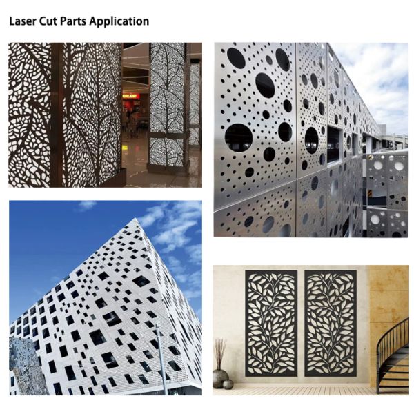 1mm OEM ODM Laser Cut Wall Panels No Pollution