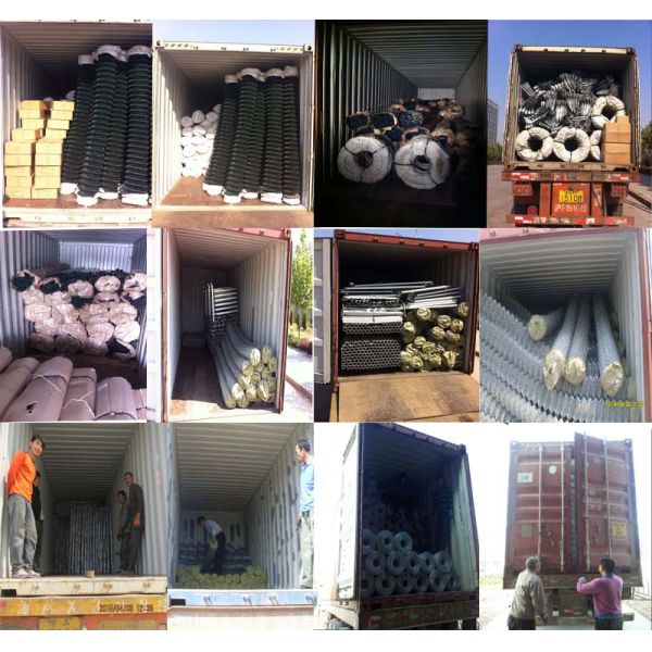 Wholesale chain link fence price, used chain link fence for sale factory