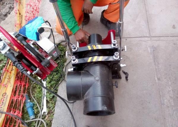 Quality 110V 60HZ Manual Hdpe Fusion Welder CE Approved Easy Operating for sale