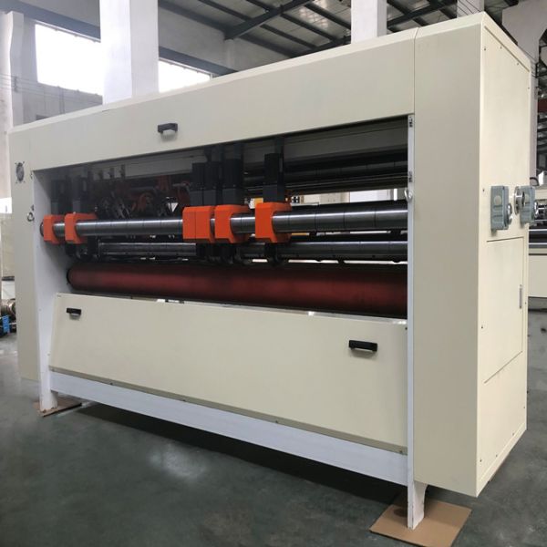 Thin Blade Corrugated Cardboard Automatic Carton Box Making Machine NC Type