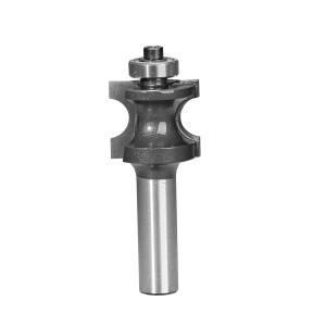 China Tungsten Carbide Bullnose Router Bit With Bearing Guide Full Round Edge on sale