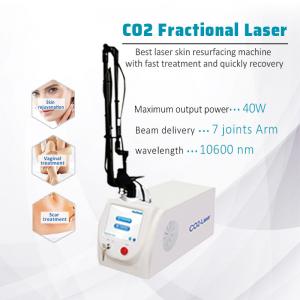 China Portable Ce Iso Approved Fractional Laser Machine Skin Resurfacing Vaginal Tightening on sale