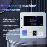 Desktop Electronic Mini Vending Machine With Age Checker Nayax Carder