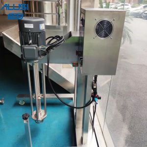 Buy cheap Movable Electric Lifting High Shear Mixer Cream Homogenizing Emulsifying Machine product