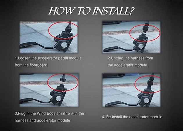 GT Bluetooth Response Throttle Controller App Control Anti Slip