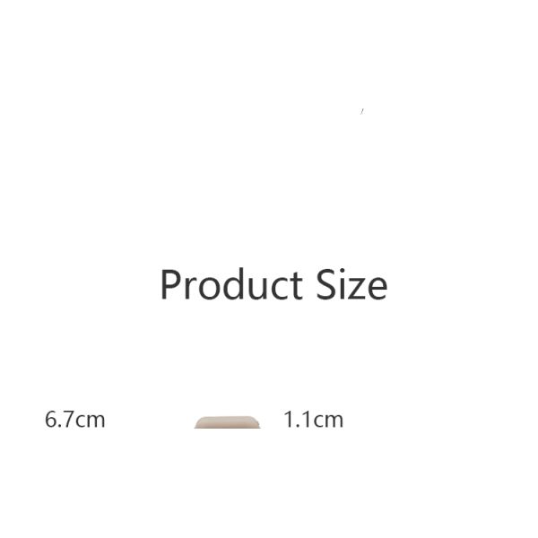 Customized Cadmium Free Heart Shape 5cm Silicone Wood Teether No Lead