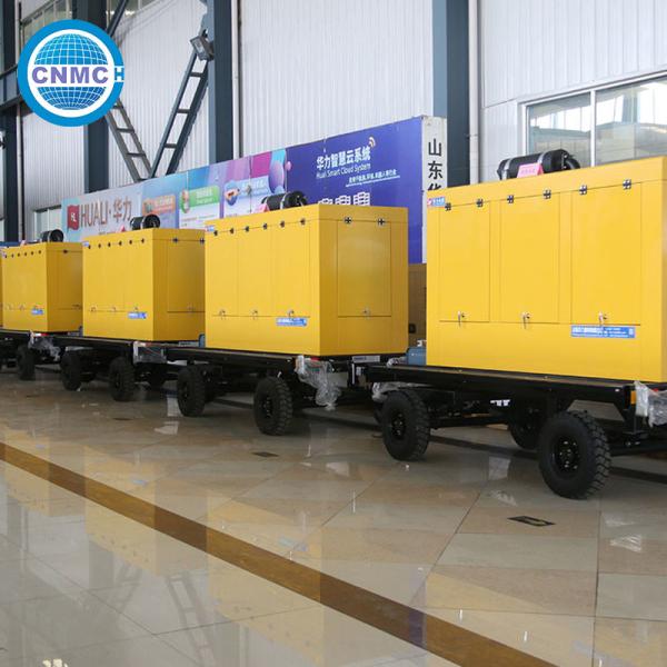 Quality ISO Cummins Trailer Type Generator Three Phase AC Brushless High Power for sale