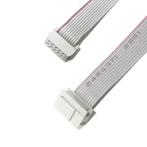China 2 Row Flat Ribbon Cable Assembly AWM UL2651 10 Pins To Female IDC on sale