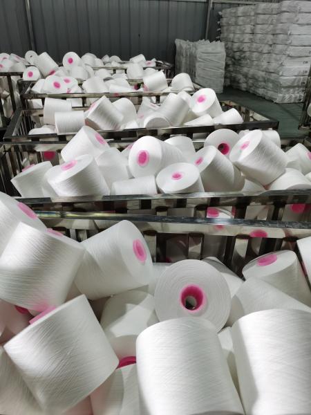 Quality High Quality 22S/2 poly core spun yarn for sewing with high strength for sale