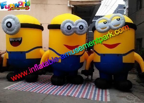 Quality PVC Coated Nylon Advertising Inflatables Replica Minion Inflatable Minion Model for sale