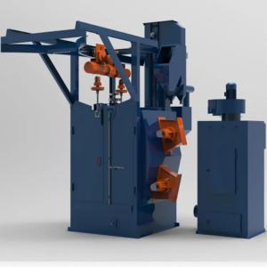 Hook Hanger Type Blaster Bsa2.5 LPG Cylinder Shot Blasting Machine CE