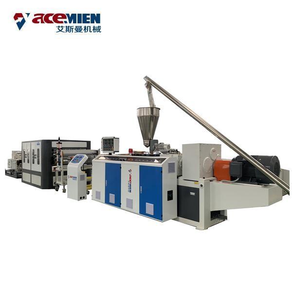 Quality Transparent Roof Tile Forming Machine PVC PP PET Customized Voltage 200 Kw for sale