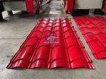 828 glazed tile roll forming machine for Bolivia Water ripple roll forming